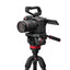 Manfrotto 502 Fluid Video Head And 055 Carbon 4 Section Camera Tripod