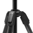 Manfrotto 502 Fluid Video Head And 055 Carbon 4 Section Camera Tripod