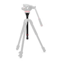 Manfrotto 502 Fluid Video Head And 055 Aluminium 3 Section Tripod