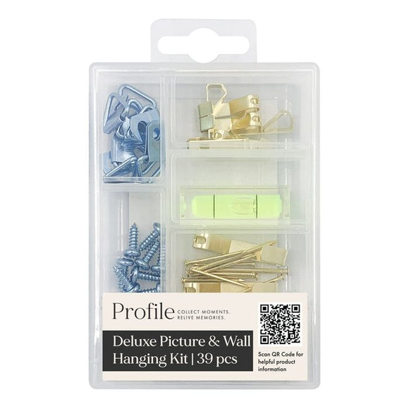 Profile Deluxe Picture And Wall Hanging Kit 39 Piece Set Accessories