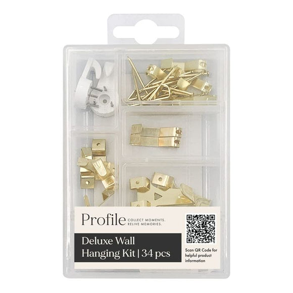Profile Deluxe Wall Hanging Kit 34 Piece Set Accessories - Jacobs Digital
