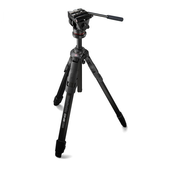 Manfrotto One Aluminium With 500x Fluid Head Tripod
