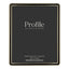 Profile Heirloom Black Gold Beaded 8x10 Metal Photo Frame Metal Photoframe