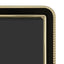 Profile Heirloom Black Gold Beaded 8x10 Metal Photo Frame Metal Photoframe