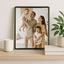 Profile Heirloom Black Gold Beaded 8x10 Metal Photo Frame Metal Photoframe