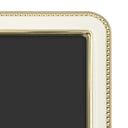 Profile Heirloom White Gold Beaded 4x6 Metal Photo Frame - Jacobs Digital