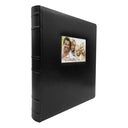 Profile Prestige Charcoal Black Leather 500 Slip-in Photo Album
