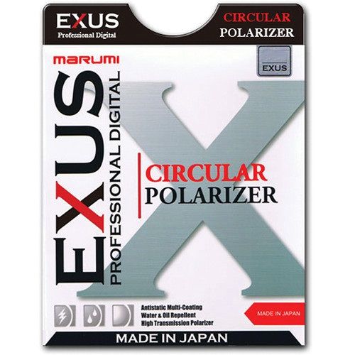 Marumi Exus Circular Polarising Filter 62mm filter - Jacobs Digital