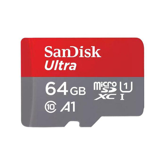 Sandisk Ultra Micro Sdxc 64gb 140mb/s Uhs-i C10 Sd Adapter Micro Sd Card - Jacobs Digital