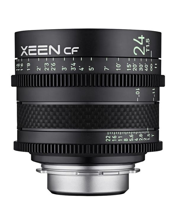 Samyang Xeen Cf 24mm T1.5 Ff Cine Pl Feetcine Lenses - Jacobs Digital