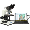 OMAX 40x-2500x w/ Built-In 3.0mp Digital Compound Microscope