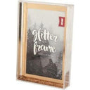 SHOT2GO Photo Block Frame 6x4 Rose Gold Glitter