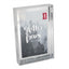 SHOT2GO Photo Block Frame 6x4 Silver Glitter - Jacobs Digital
