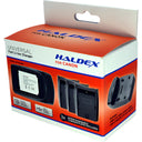 Haldex 700 Canon Battery Charger Kit - Type-C - Includes Wall and Car Charger - Jacobs Digital