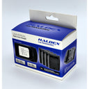 Haldex 700 Panasonic Battery Charger Kit - Type-C - Includes Wall and Car Charger - Jacobs Digital