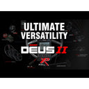 XP Deus II Detector - 22cm FMF Coil (9"), RC & WS6 Headphones