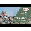 Kowa TSN-82SV 82mm With 20-60x Eyepiece Spotting Scope
