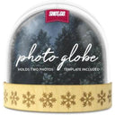 SHOT2GO Photo Snow Globe - Wooden