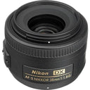 Nikon Af-S Dx 35mm F1.8G - Jacobs Digital
