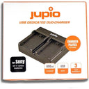 Jupio Sony L Series Dual Battery Charger Usb