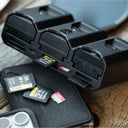 Jupio X Peter Lindgren Pr1me Gear Tri-charge Charger/powerbank & Memory Card Case - Jacobs Digital