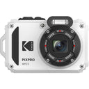 Kodak PIXPRO WPZ2 Waterproof Digital Camera - White - Jacobs Digital