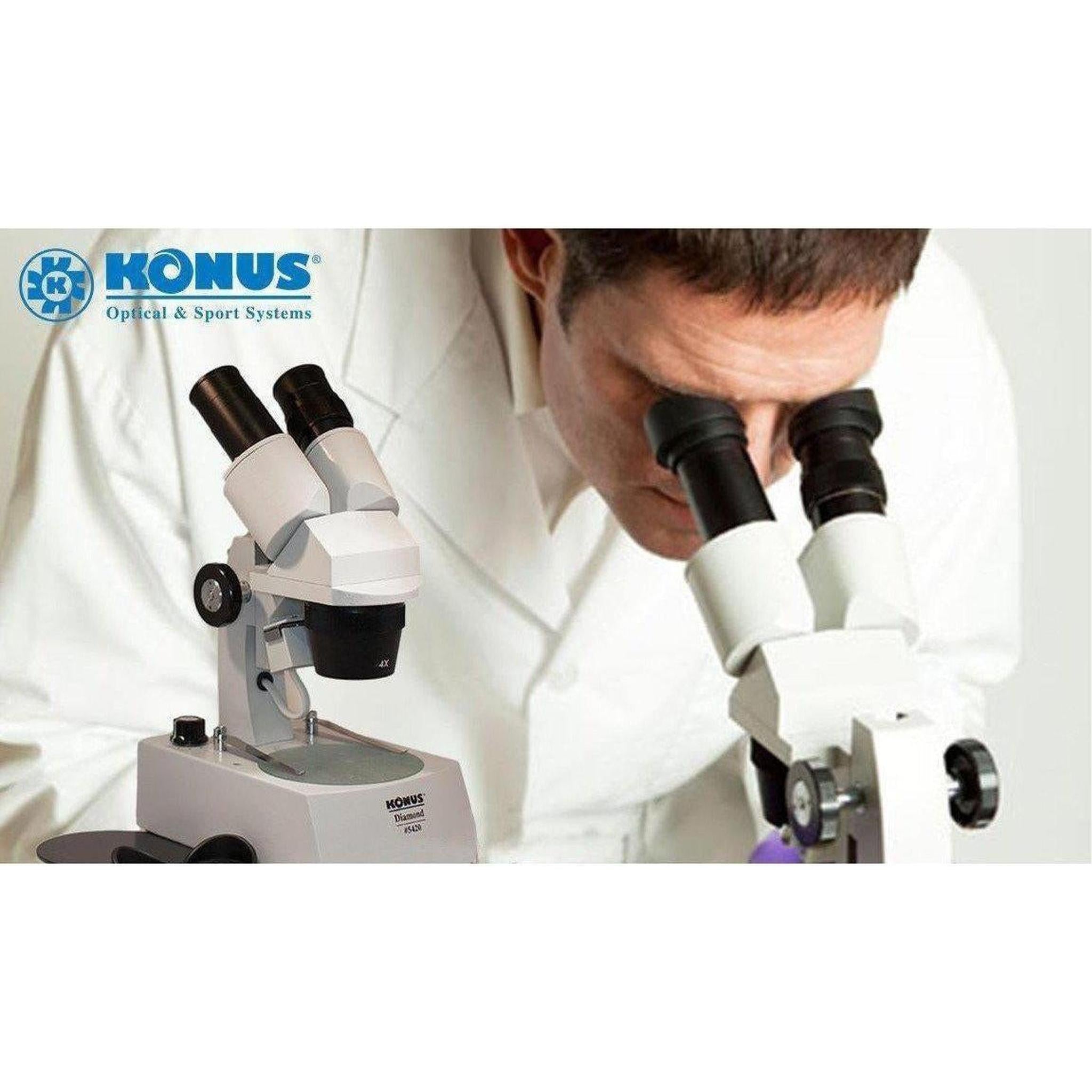 Konus Microscope Konus Diamond 20-40X Stereo Microscope – Jacobs Digital