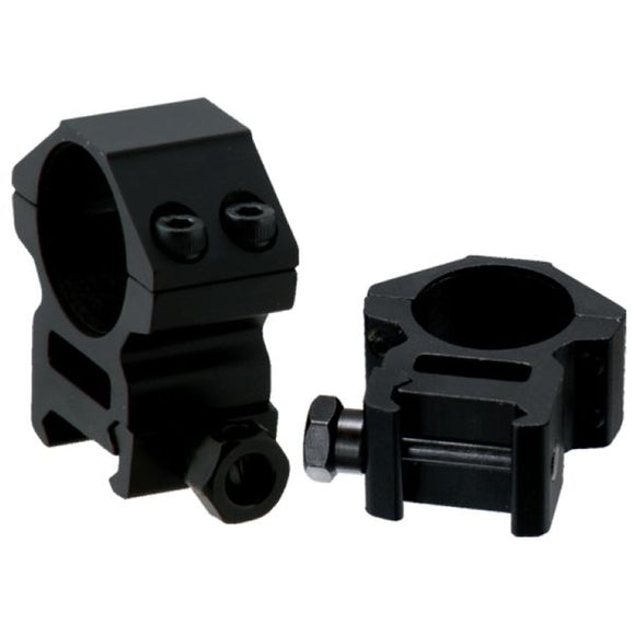 Leapers UTG ACCUSHOT 30mm Medium Profile Weaver Mount Rings - Jacobs Digital
