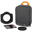 Lowepro Gearup Filter Pouch 100 Dark Grey Green Line Camera Bag