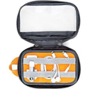 Lowepro Gearup Pouch Mini Dark Grey Green Line Camera Bag