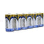 Maxell Alkaline C Size Bulk Six Pack Batteries In Shrink Wrap Packaging