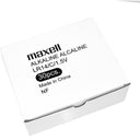 Maxell Alkaline C Size Bulk Six Pack Batteries In Shrink Wrap Packaging