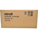 Maxell Alkaline C Size Bulk Six Pack Batteries In Shrink Wrap Packaging