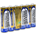 Maxell Alkaline Aa Size Bulk Six Batteries Pack In Shrink Wrap Packaging - Jacobs Digital