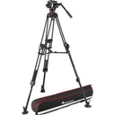 Manfrotto 504x Fluid Video Head & 645 Fast Twin Alu Tripod