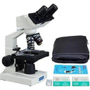 Omax 40x-2000x Compound Microscope w/ 1.3mp Camera and Accessories