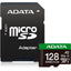 ADATA Speed Plus microSDXC UHS-I U3 A2 V30 Card with Adapter 128GB - Jacobs Digital