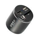 Omax 0.7X-4.5X Zoom Video Inspection Microscope with LED Ring Light - HDMI Output