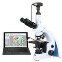 OMAX MQ8333 Compound Microscope 40X-1000X w/ 10mp Camera - Jacobs Digital
