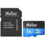 Netac P500 Standard 16GB U1 microSDHC Card with SD Adapter - Jacobs Digital