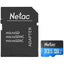 Netac P500 Standard 32GB U1 microSDHC Card with SD Adapter