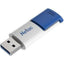 Netac U182 USB3 Flash Drive 64GB UFD Retractable Blue/White - Jacobs Digital