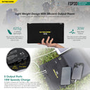 Nitecore Foldable Solar Panel | 30w - Jacobs Digital