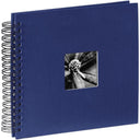 Hama Blue - Spiral Black Page Album 28cm x 24cm