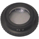 Omax 0.5x Auxiliary Objective Lens for Stereo Microscope D:50mm