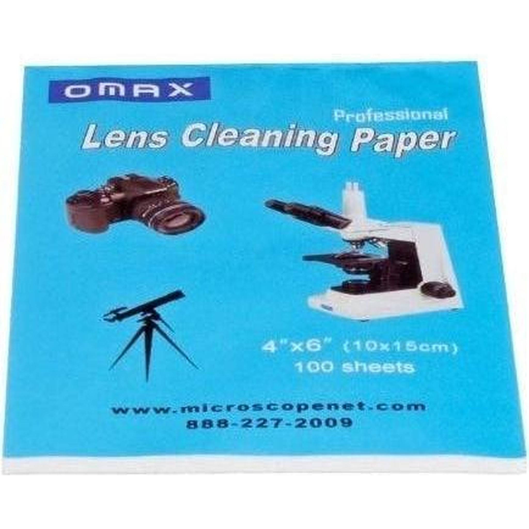 Lens Paper. Use Omax Professional Lens cleaning Paper – Jacobs Digital