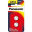 Panasonic LR44 Micro Alkaline Calculator Coin Battery 2 Pack