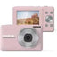 PULSE 16X Digital Zoom Compact Camera - Pink - Includes 32gb Memory Card