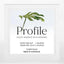 Profile10420 Elegant Del White 10x10/8x8 Square Frametimber Photoframes - Jacobs Digital