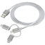 Joby Charge Sync Cable 3 In 1 1.2m Space Grey - Jacobs Digital
